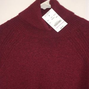 Red J. Crew XS Turtleneck